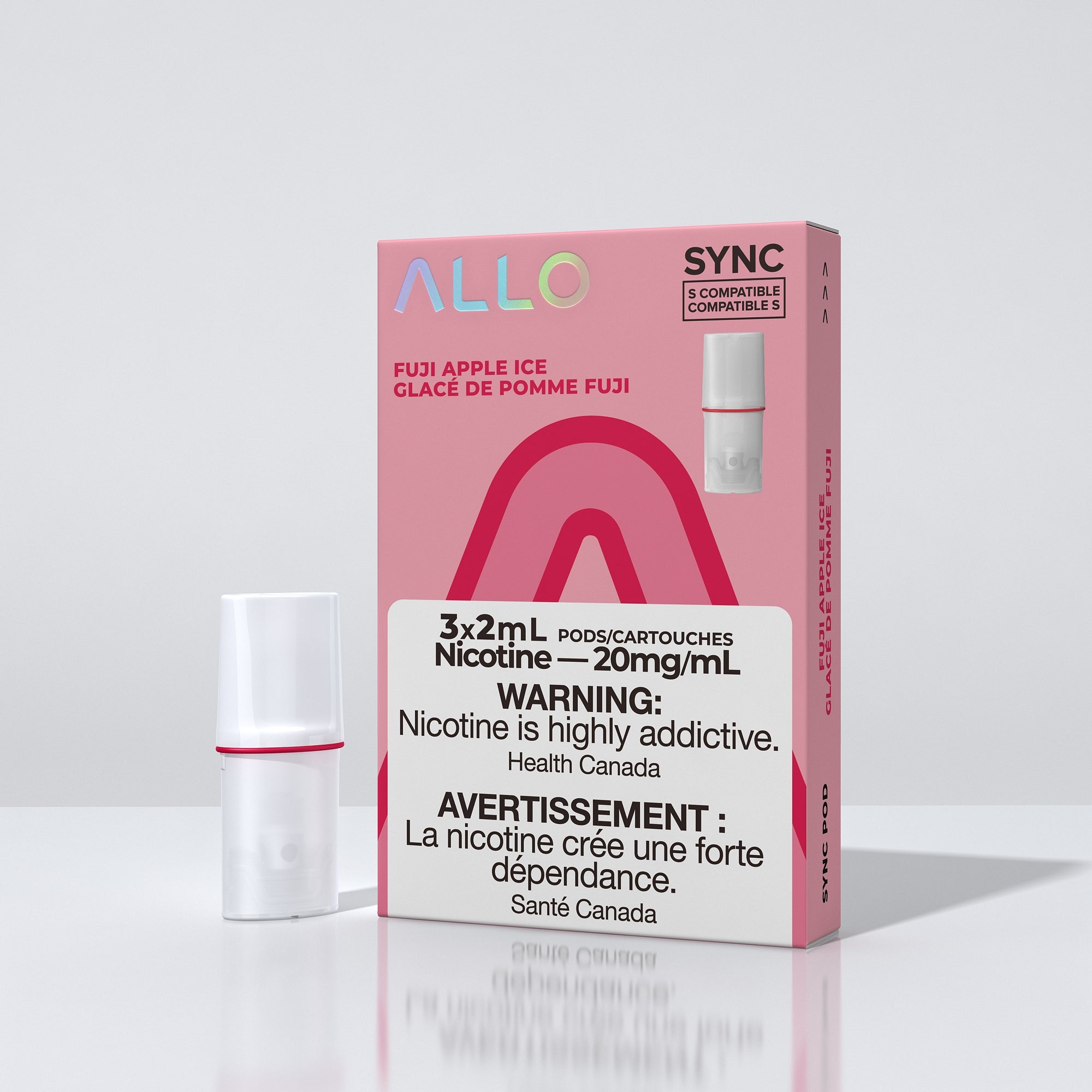 Allo Sync Pod Pack Fuji Apple Ice Allo Canada