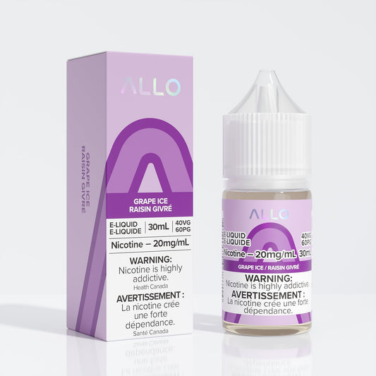 Allo E-Liquid - Grape Ice