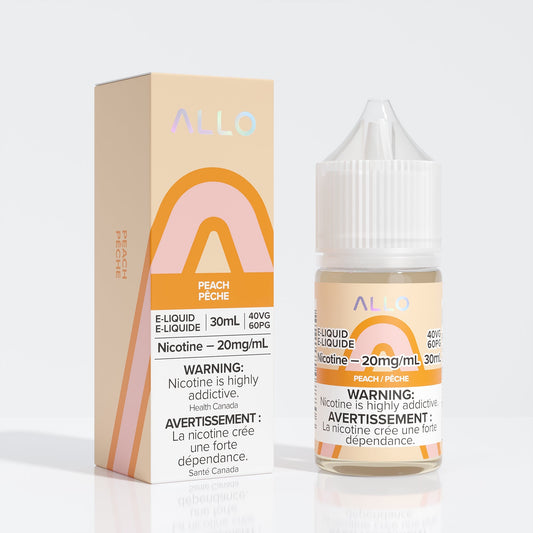 Allo E-Liquid - Peach (ON)