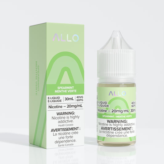 Allo E-Liquid - Spearmint