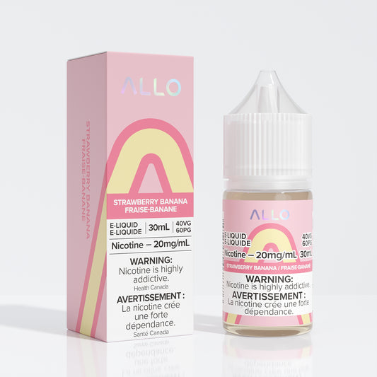 Allo E-Liquid - Strawberry Banana