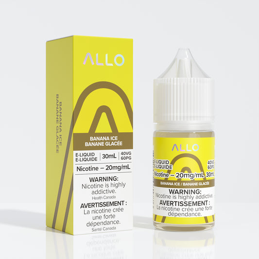 Allo E-Liquid - Banana Ice