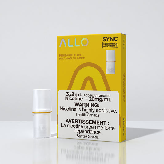 Allo Sync Pod Pack - Pineapple Ice (ON)
