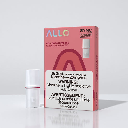 Allo Sync Pod Pack - Pomegranate Ice (ON)