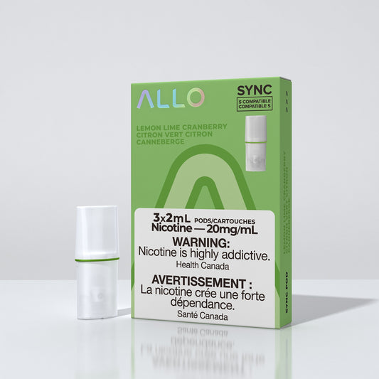 Allo Sync Pod Pack - Lemon Lime Cranberry