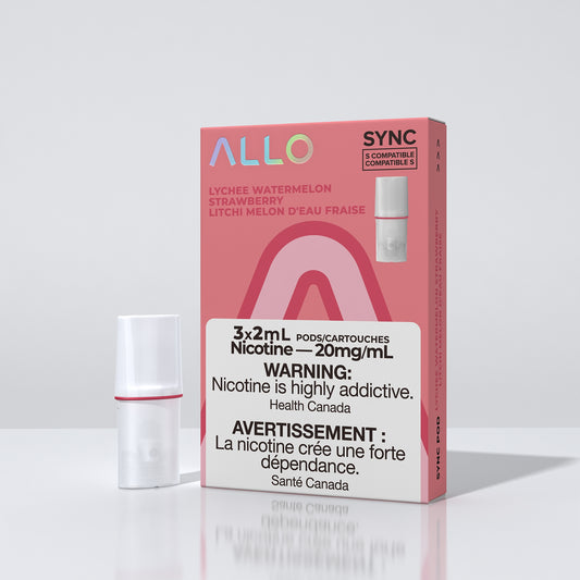Allo Sync Pod Pack - Lychee Watermelon Strawberry