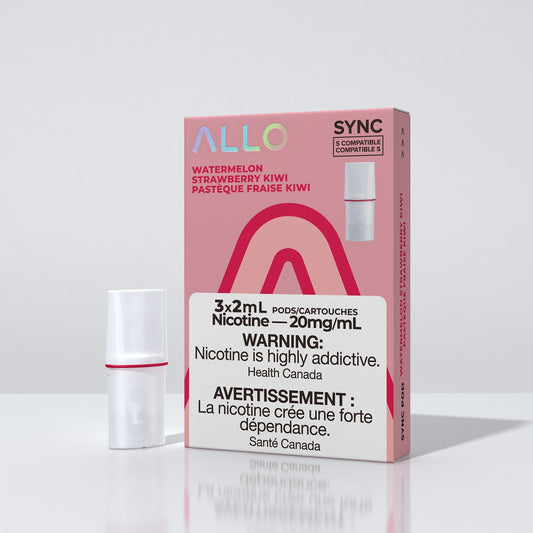 Allo Sync Pod Pack - Watermelon Strawberry Kiwi (ON)