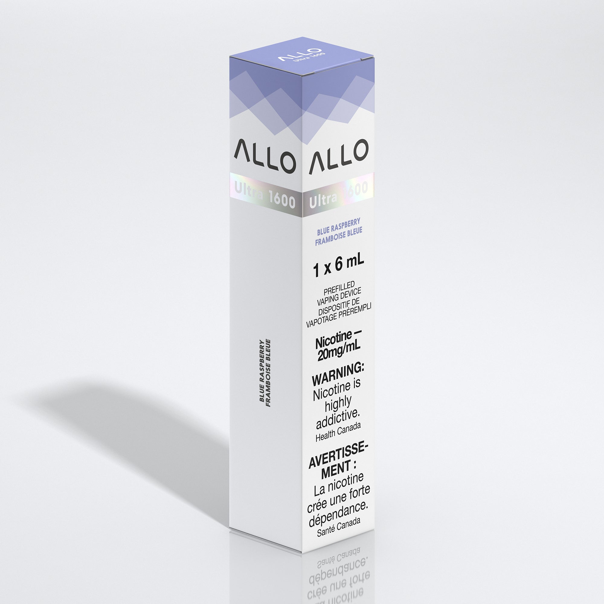 Allo Ultra 1600 Disposable Vape - Blue Raspberry| Allo Canada