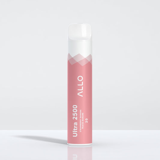 Allo Ultra 2500 Disposable - Strawberry Banana (ON)