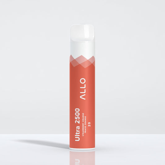 Allo Ultra 2500 Disposable - Strawberry Orange (ON)