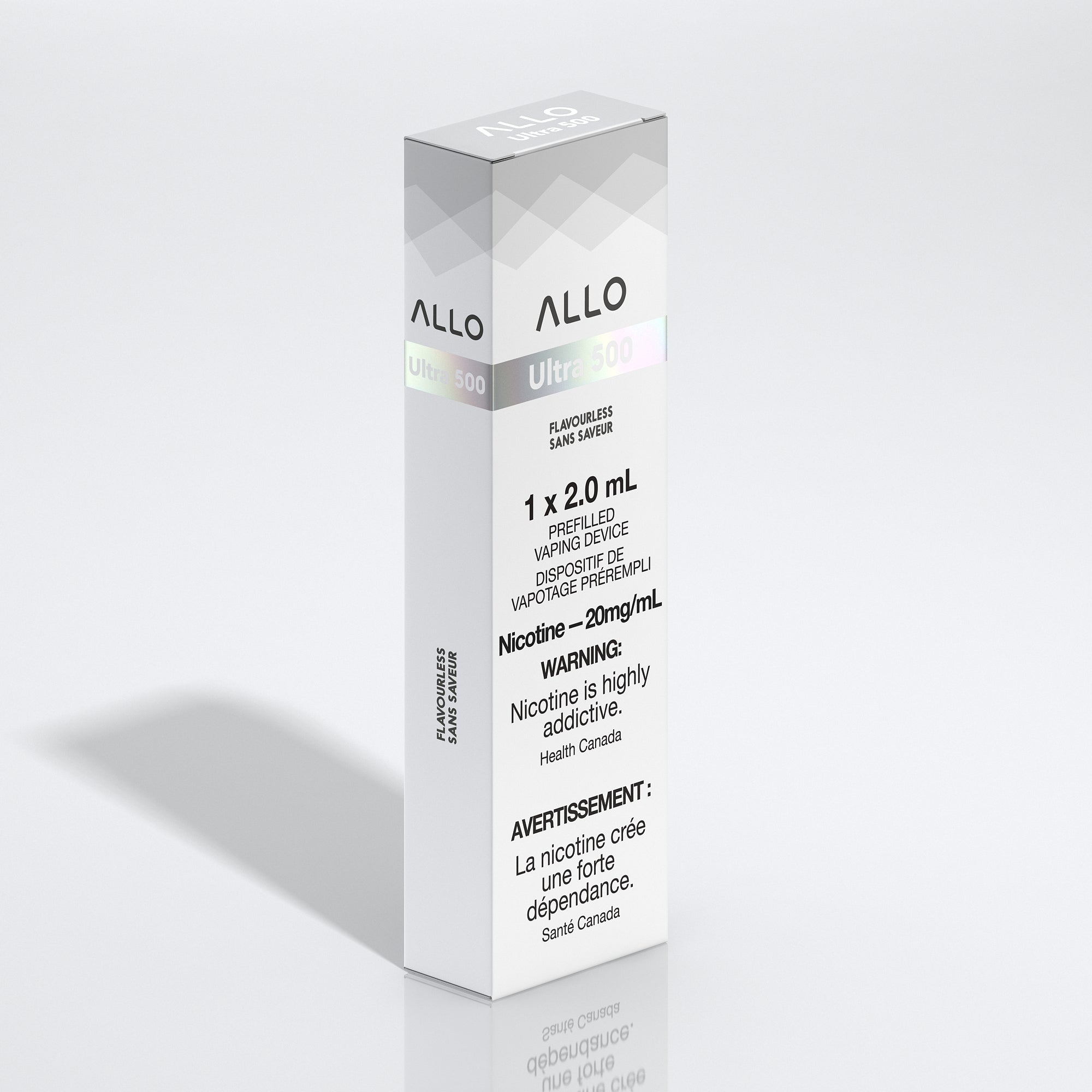 Allo Ultra 500 Disposable Vape - Flavourless | Allo Canada Allo Ultra 500 Disposable Vape - Flavourless | Allo Canada