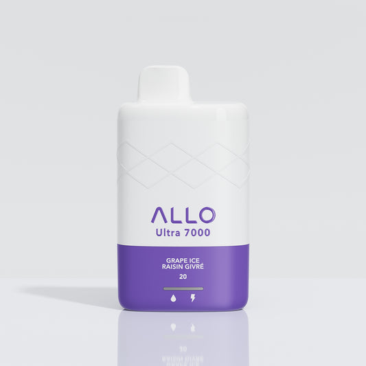 Allo Ultra 7000 Disposable - Grape Ice 