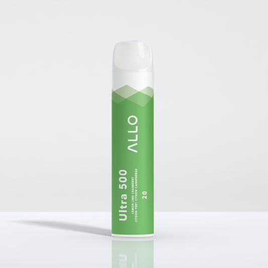 Allo Ultra 500 Disposable - Lemon Lime Cranberry